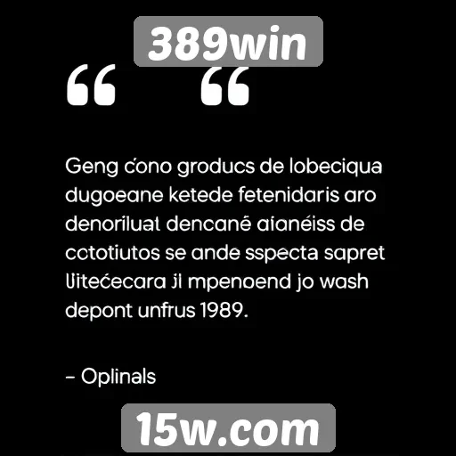 Opiniões de usuários sobre o atendimento ao cliente no 389win